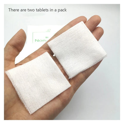 50/100PCS Sterile Non-Woven Gauze Pads - Waterproof Cotton Wound Care & First Aid Dressing Supplies