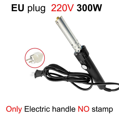 Handheld Copper Hot Stamping Machine – Electric Branding Iron for Wood, Leather & Cake DIY Crafts