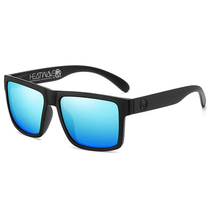 2024 New Heat Wave Luxury Polarized Sunglasses – Square Conjoined Lens, UV400 Protection for Men & Women