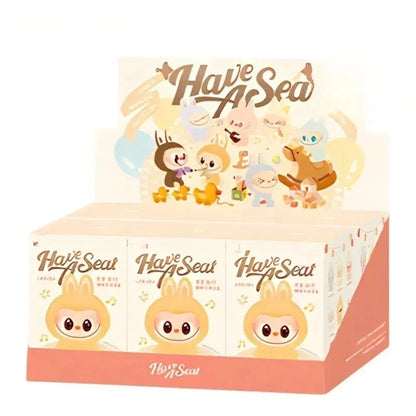 Hot Sale Anime Figure Labubu – Have A Seat Series Vinyl Pendant Doll & Cute Monster Keychain Toy, Birthday Gift