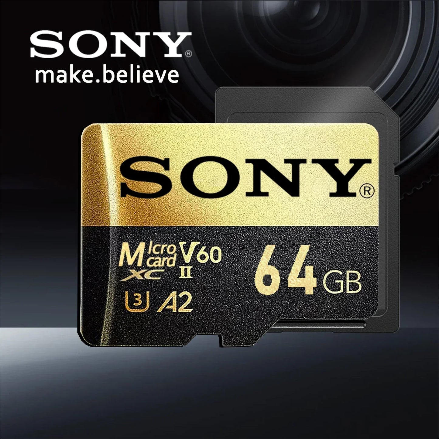 SONY High-Speed 1TB Micro SD Card — Mini MicroSD Memory Card for Xiaomi, Camera & PC (1TB/512GB/256GB/128GB)