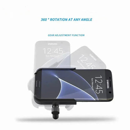 Aluminium Alloy Shockproof Mobile Phone Holder – Motorbike & Electric Car Navigation Mount for Riding & Delivery