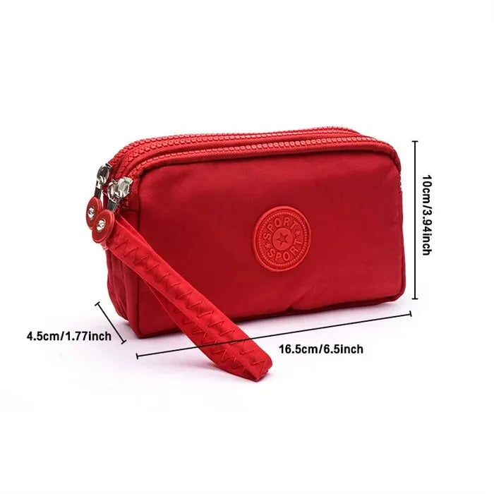 Korean-Style Large Capacity Oxford Cloth Wallet – Waterproof Coin Wallet for Men & Women
