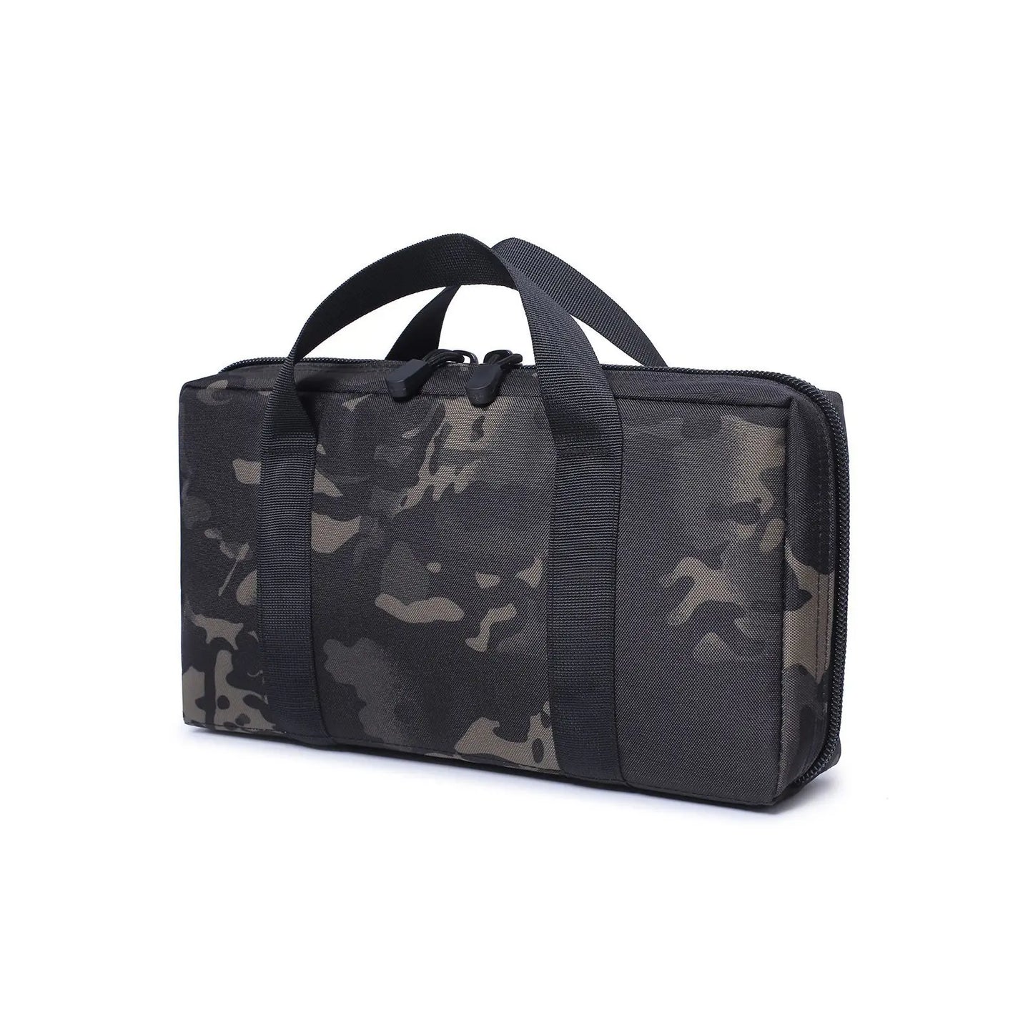 Tactical Pistol Range Bag - Portable Handgun and Ammo Carry Case - Soft Pistol Case with Holster - EDC Hunting Tool Pouch