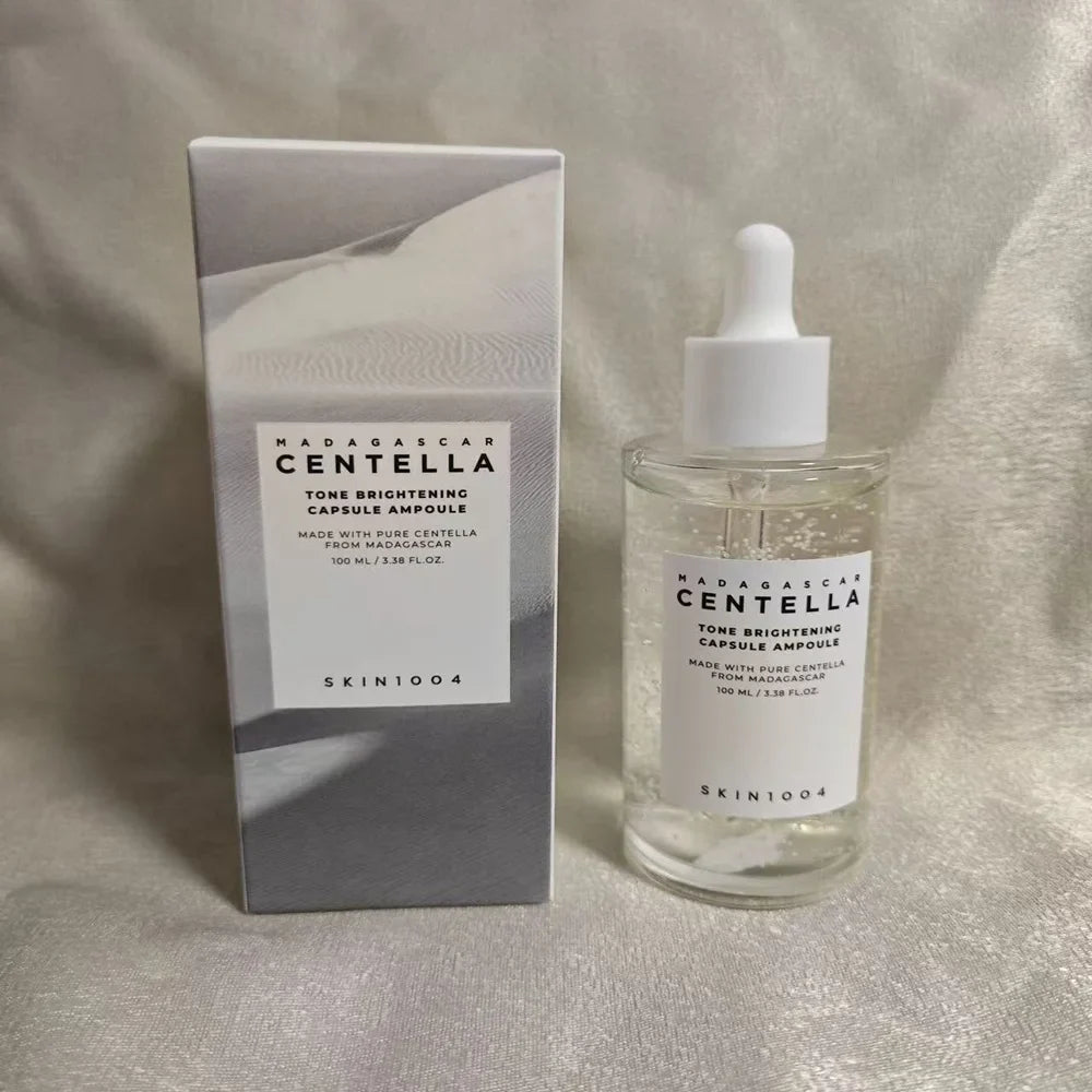 SKIN1004 Angel Skin Care Set — Centella Asiatica Essence, Eye Cream, Cleanser, Toner & Sun Cream for Moisturizing & Brightening
