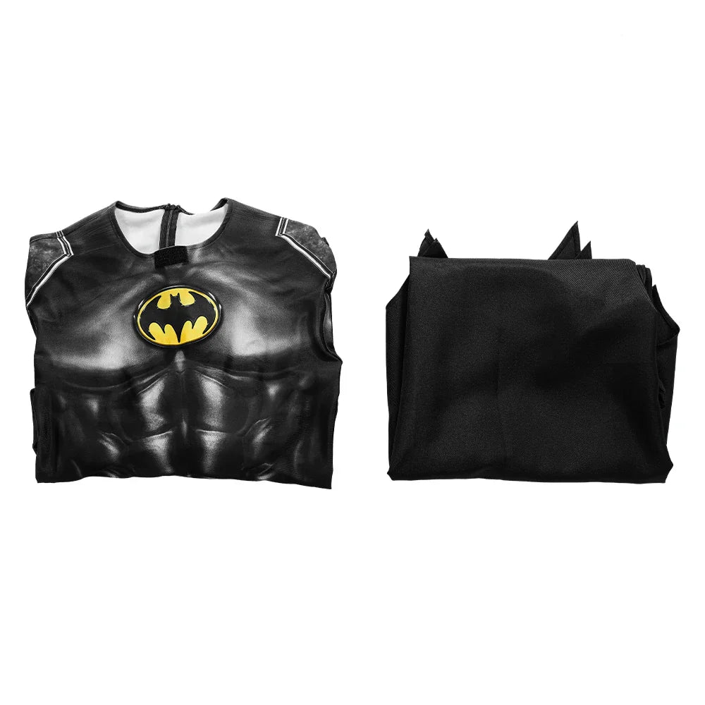 Zentai Flash & Bat Movie Cosplay Jumpsuit – 3D Printed Spandex Bruce Wayne/Bat Suit Costume