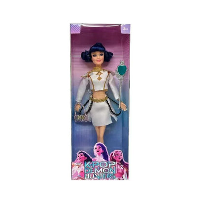 NEW KPop Demon Hunters Doll Toy — Rumi Mira Zoey Action Figure, Princess Baby Girl DIY Plastic Toy for Girls