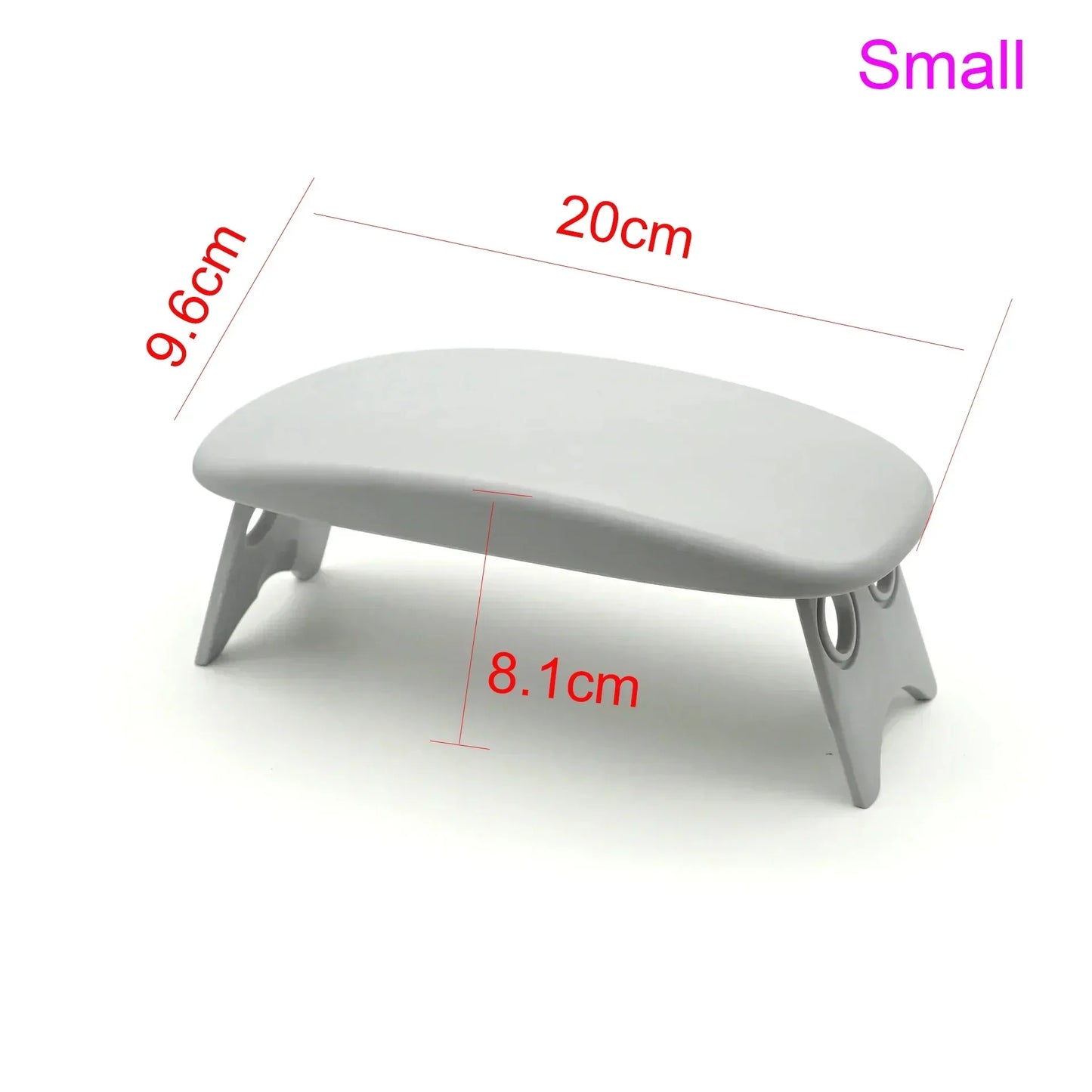 Folding Nail Hand Manicure Armrest Pillow – Cushion Holder & Sponge Support Mat for Table Desk, Nail Polish Practice & Salon Use