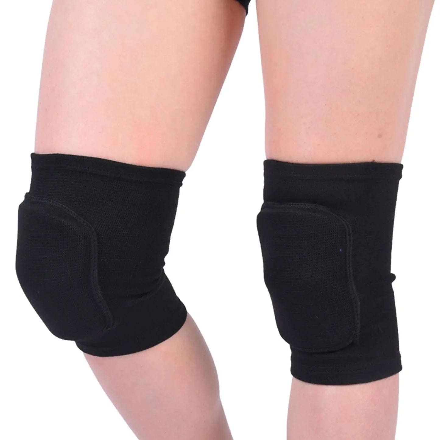 2PCS Sports Compression Knee Pads – Elastic Thickened Sponge Knee Brace for Workout & Dance