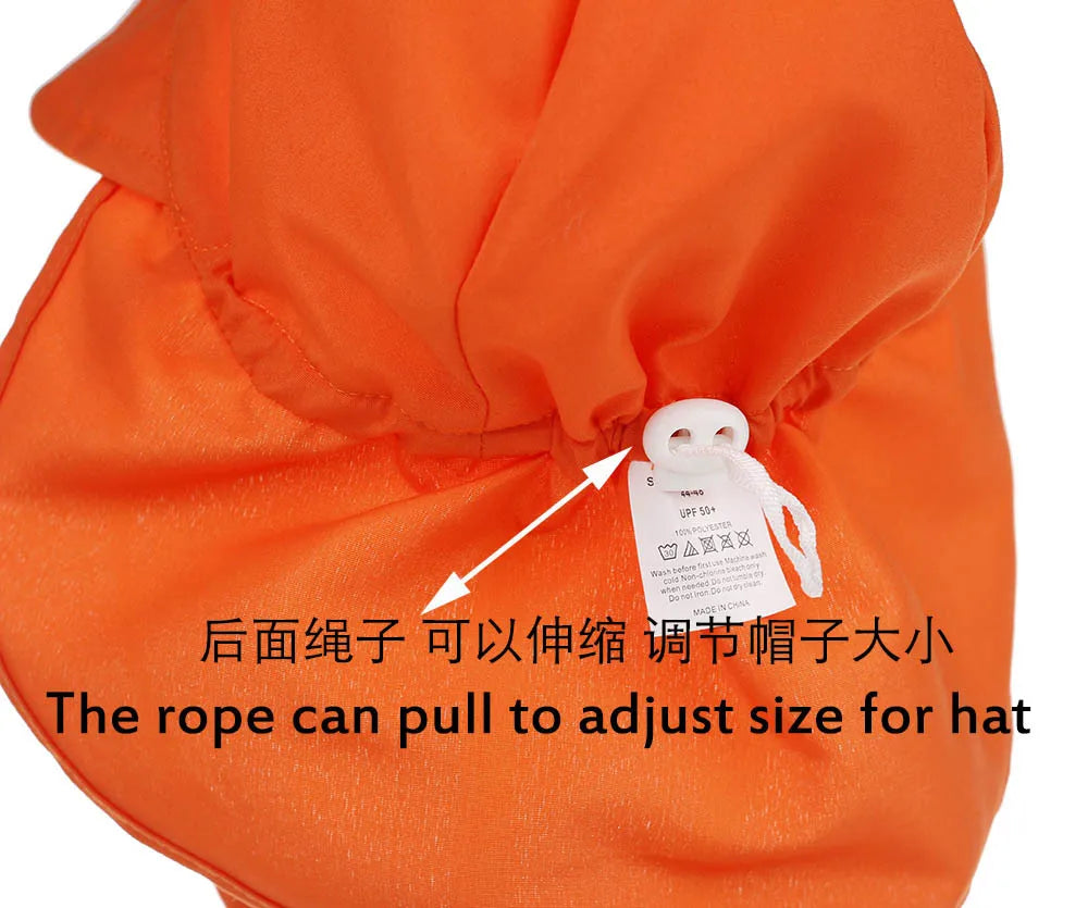 Quick-Drying Children's Bucket Hats - Wide Brim Sun Caps for Kids 3 Months to 5 Years Old, UV Protection, Beach & Outdoor Essential