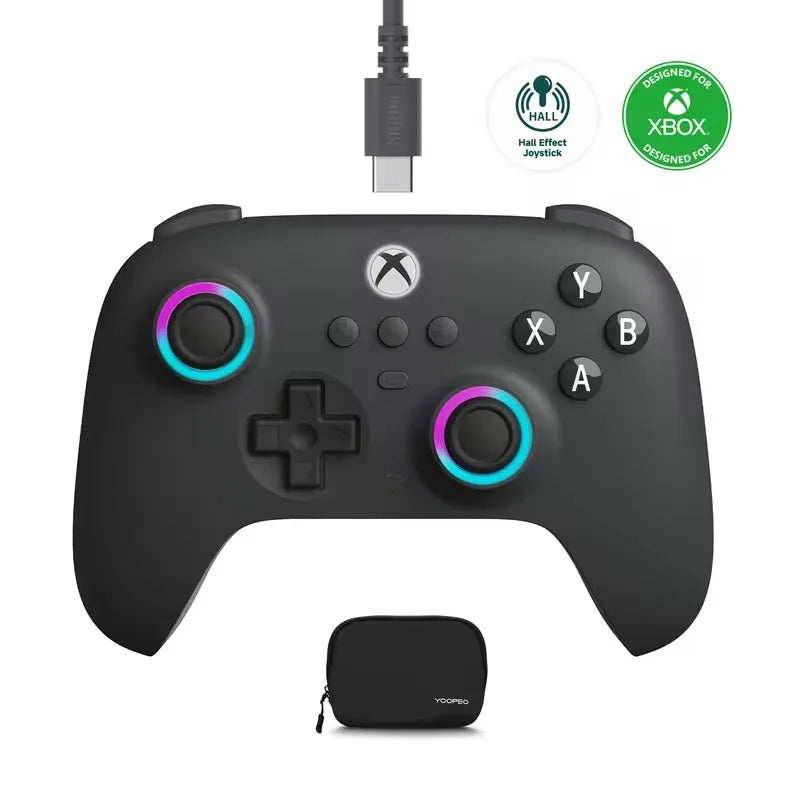 8BitDo Ultimate C Wired USB Gamepad with Hall Effect Joysticks for Xbox Series X/S, Xbox One, PC Windows 10/11