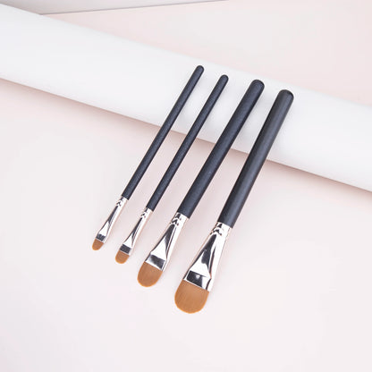 Ultra Thin Foundation Brush – Lightweight Flat Contour Brush for Blending Foundation, Cream, and Makeup