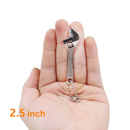 Mini Adjustable Spanner Wrench Set – 2.5/4 Inch Open-End Portable Hand Tools