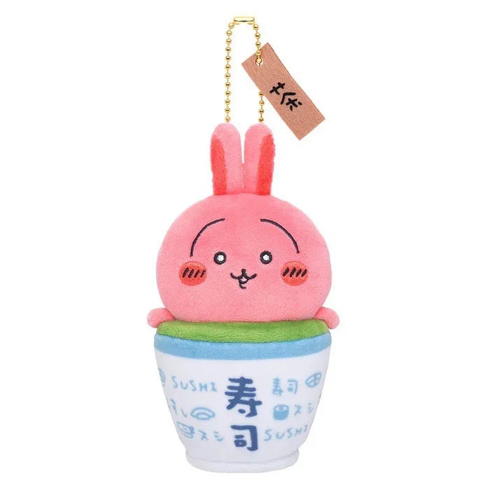 Chiikawa Sushi Series Plush Pendant – Hachiware, Usagi, Caviar, Flying Squirrel & Sea Otter Bag Hanging Doll Gift