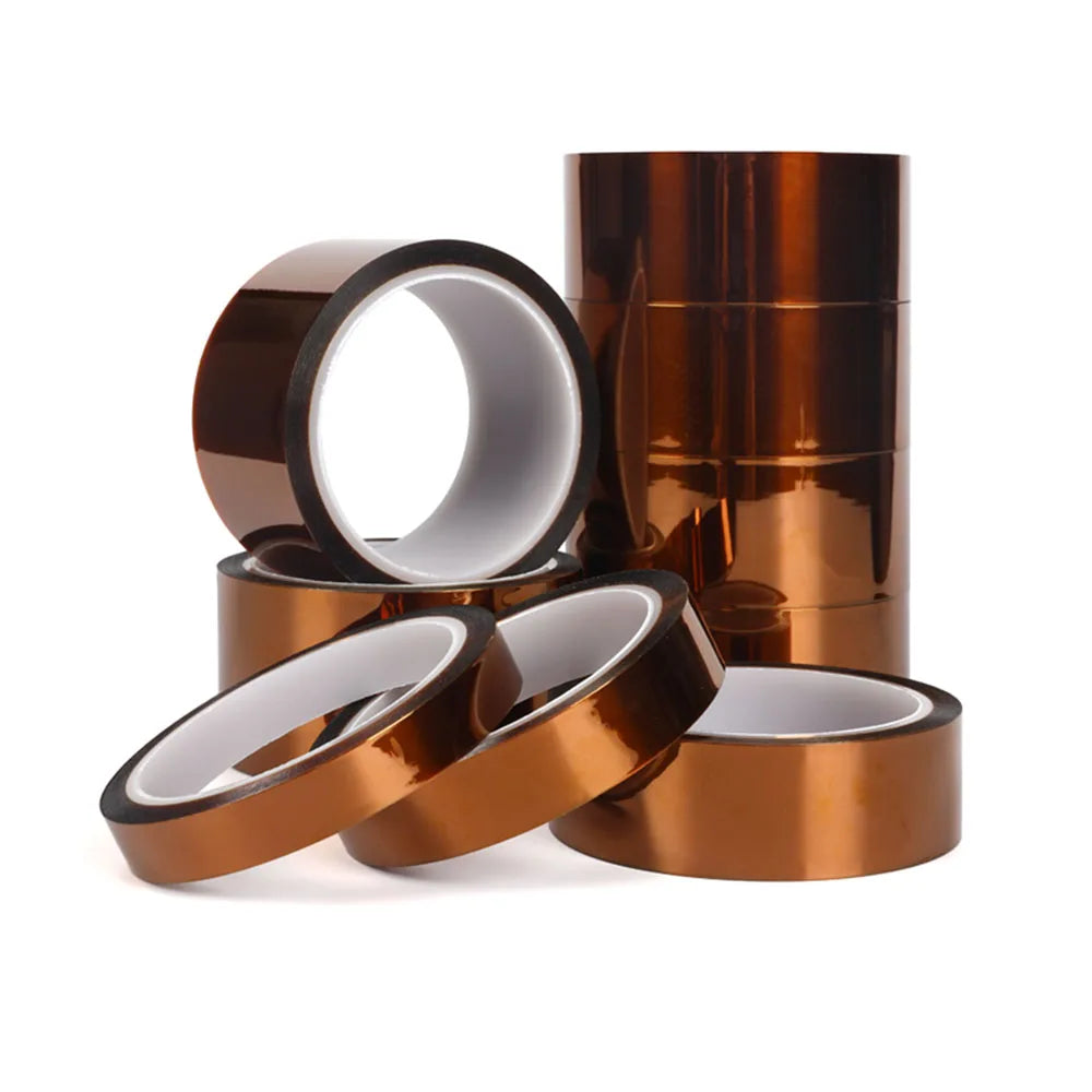 High-Temperature Polyimide BGA Kapton Tape – 33M Thermal Insulation Adhesive for Electrical & 3D Printing Protection