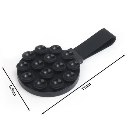 Multi-Functional Magnetic Phone Holder – Silicone Suction Cup Stand for MagSafe iPhone 16-12, Portable Mount