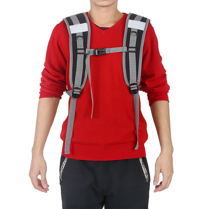 Nylon Durable Backpack Shoulder Straps - Adjustable, Repair Parts Accessory, Yellow + Gray