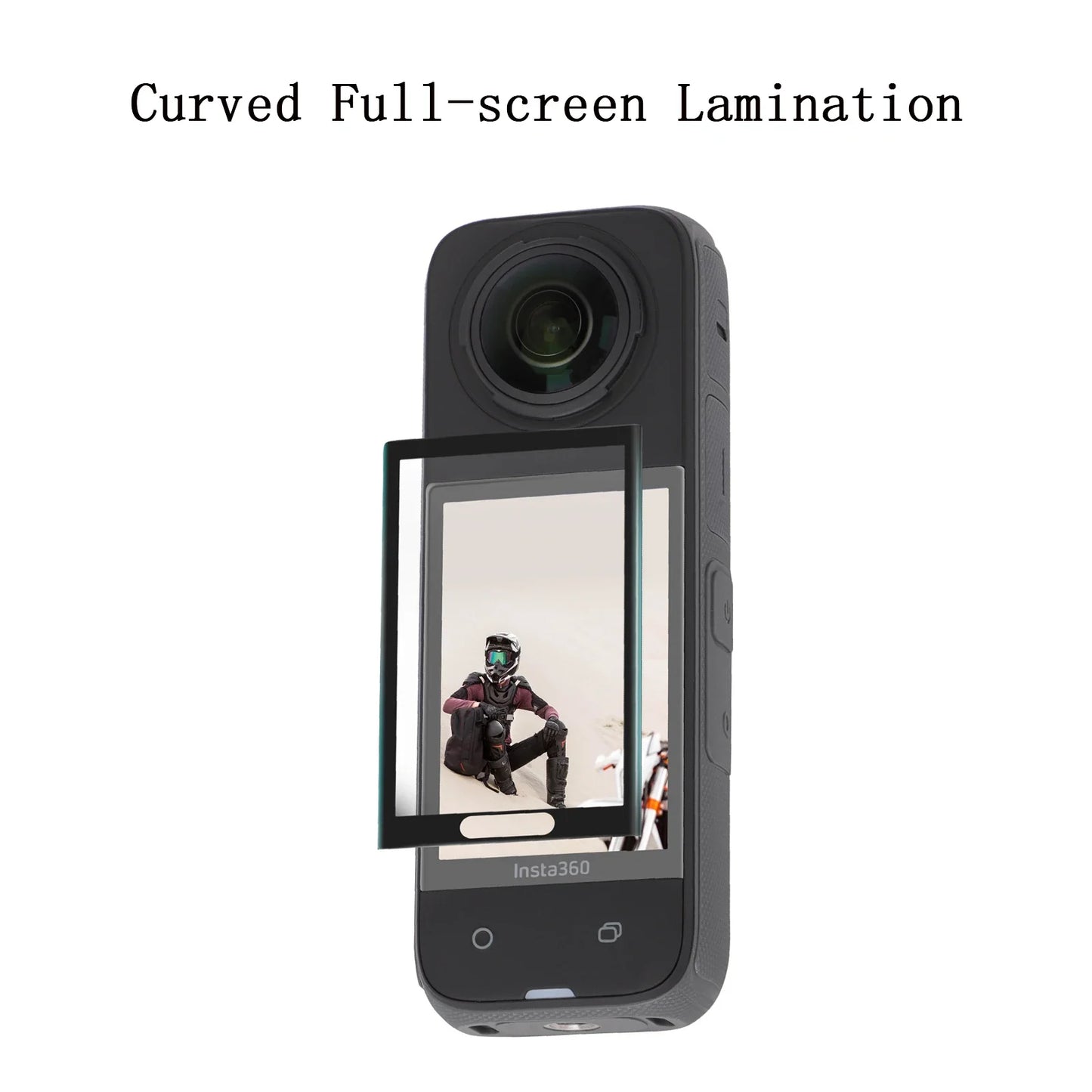 Insta360 X4 Lens Guards, Storage Bag & Screen Protector Film – Anti-Scratch Camera Accessories for Insta360 X4
