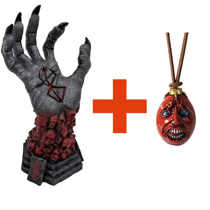 Gothic Witch Hand Resin Statue – Creative Wall Decor, Key & Bag Hanger, Aesthetic Home Ornament