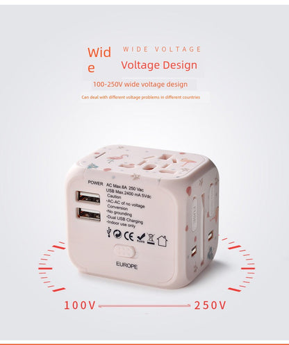 Neutral Universal Travel Charger — Fast Charging Adapter for International Use