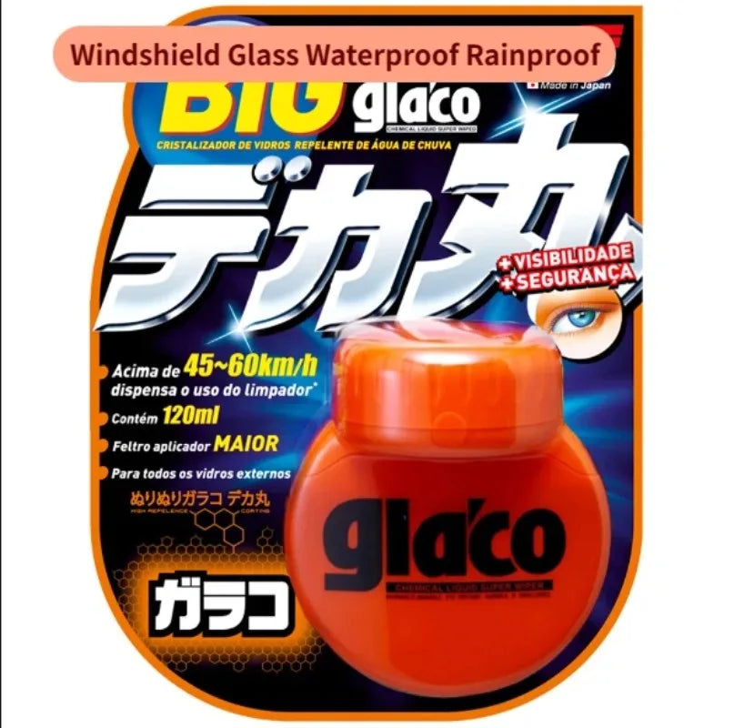 Soft99 Glaco Car Windshield Rain Repellent — Glass Hydrophobic Coating & Oil Film Remover for Anti-Rain Car Glass
