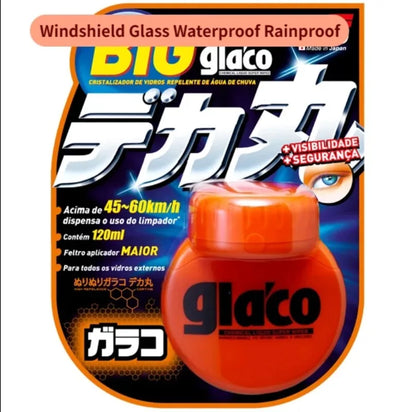 Soft99 Glaco Car Windshield Rain Repellent — Glass Hydrophobic Coating & Oil Film Remover for Anti-Rain Car Glass