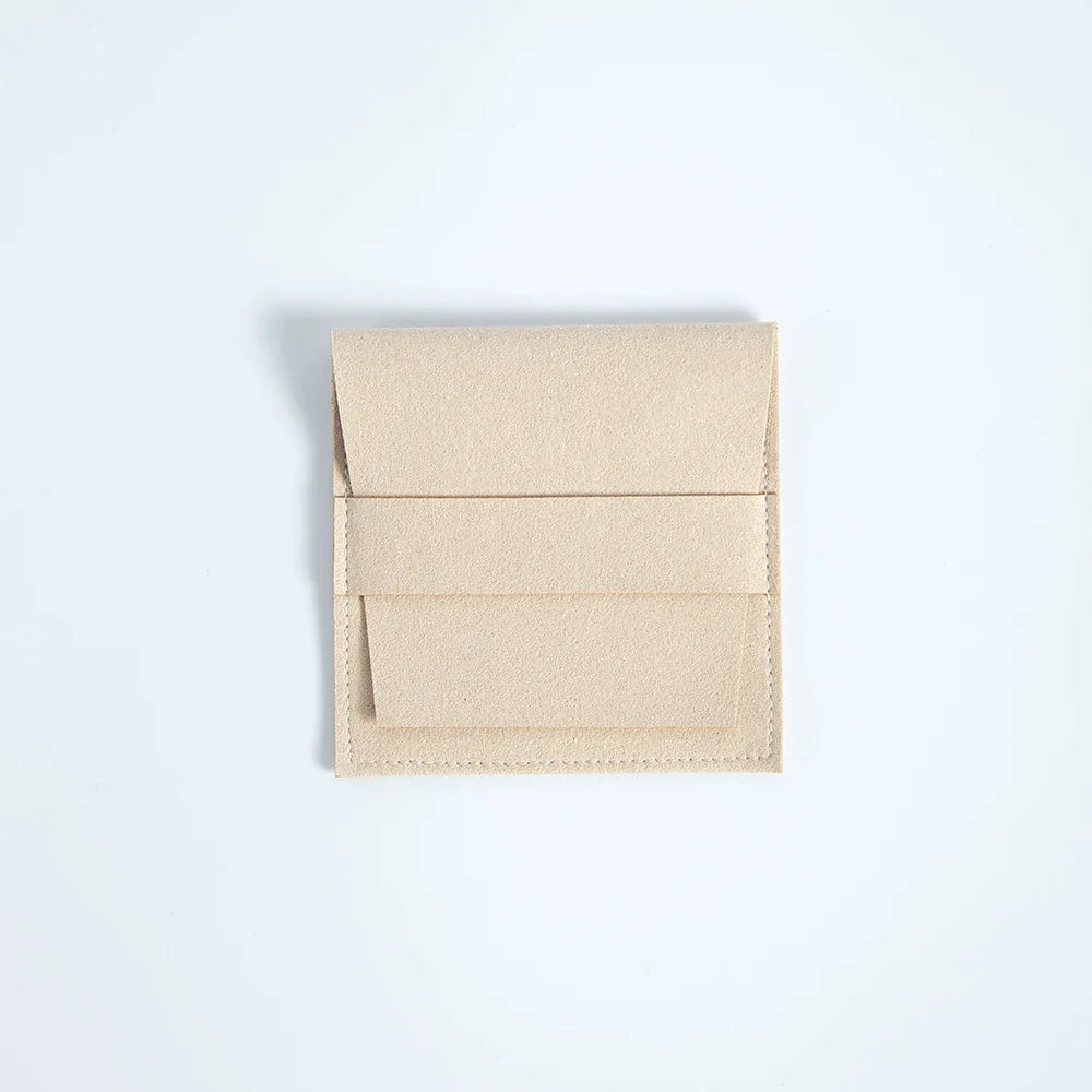 10Pcs Microfiber Jewelry Pouches 6.2x6.2cm & 8x8cm – Rings, Earrings, Pendants, Bracelets Gift Bags for Wedding Favors