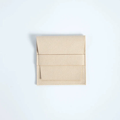 10Pcs Microfiber Jewelry Pouches 6.2x6.2cm & 8x8cm – Rings, Earrings, Pendants, Bracelets Gift Bags for Wedding Favors