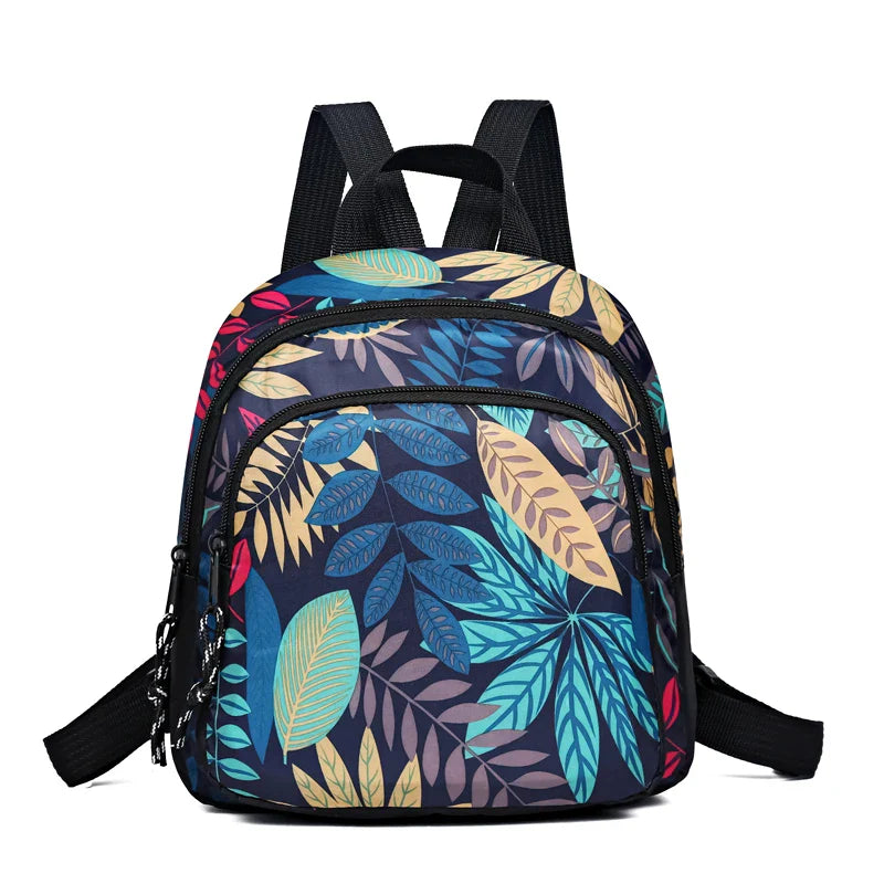Trendy Floral Backpack Multi-Design – Lightweight Adjustable Strap Casual Daily Use Bag, Stylish Gift Backpack