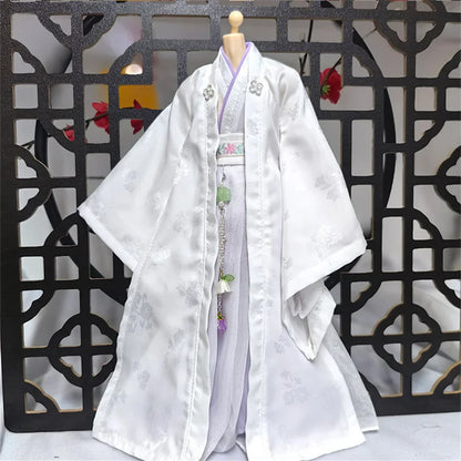 1/6 Scale Classic Ancient Style Immortal Hero Doll Outfit – Elegant Traditional Scholar Hanfu for 12-Inch Male Action Figures