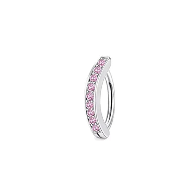 Stainless Steel CZ Belly Button Piercing – Heart & Butterfly Navel Barbell Jewelry for Women Sexy Navel Ring