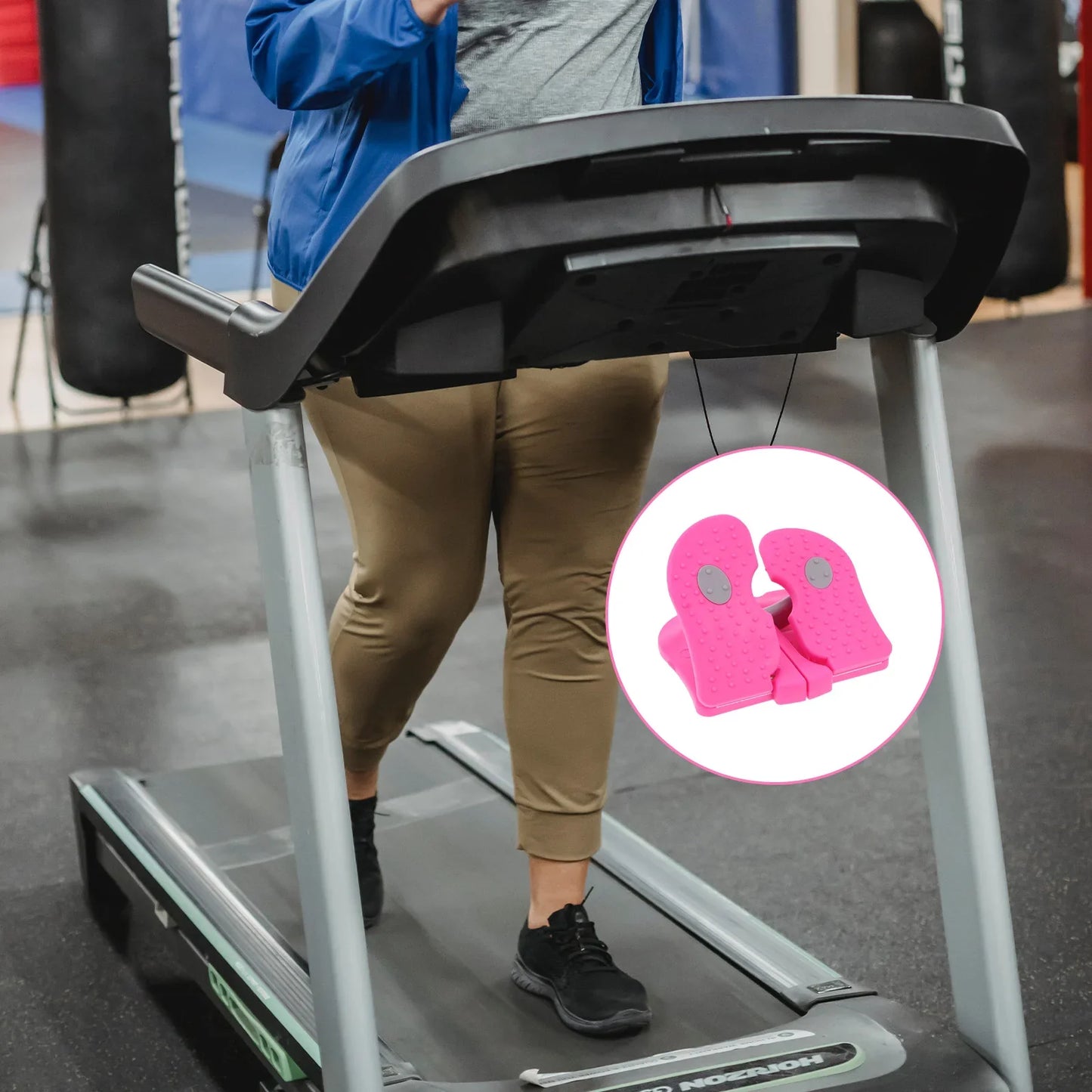 Mini Stepper Exercise Machine – Portable Stair Climber with Pedals for Home Fitness & Leg Workout