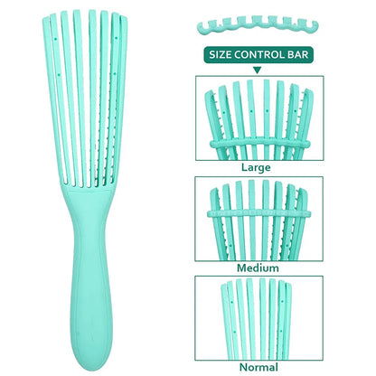 Octopus Hairbrush: Scalp Massage Detangler for Curly & Thick Hair - Salon Quality Detangling Brush for Women & Men