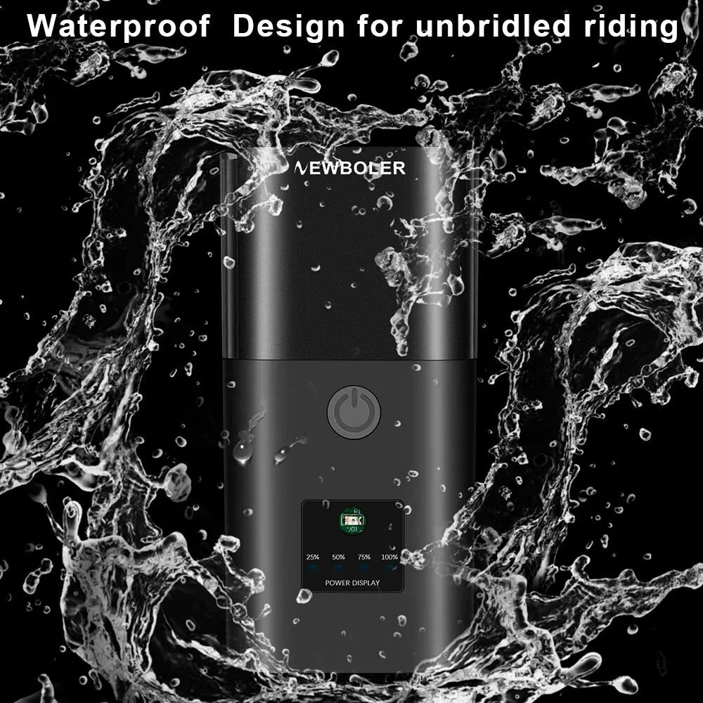 Bicycle Light 1000 Lumen – 4000mAh Bike Headlight and Power Bank, USB Rechargeable Flashlight for MTB and Road Cycling