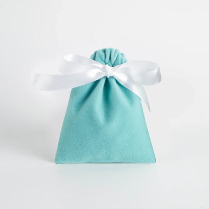 10PCS Purple Velvet Drawstring Bags — Jewelry Gift & Candy Storage Pouches