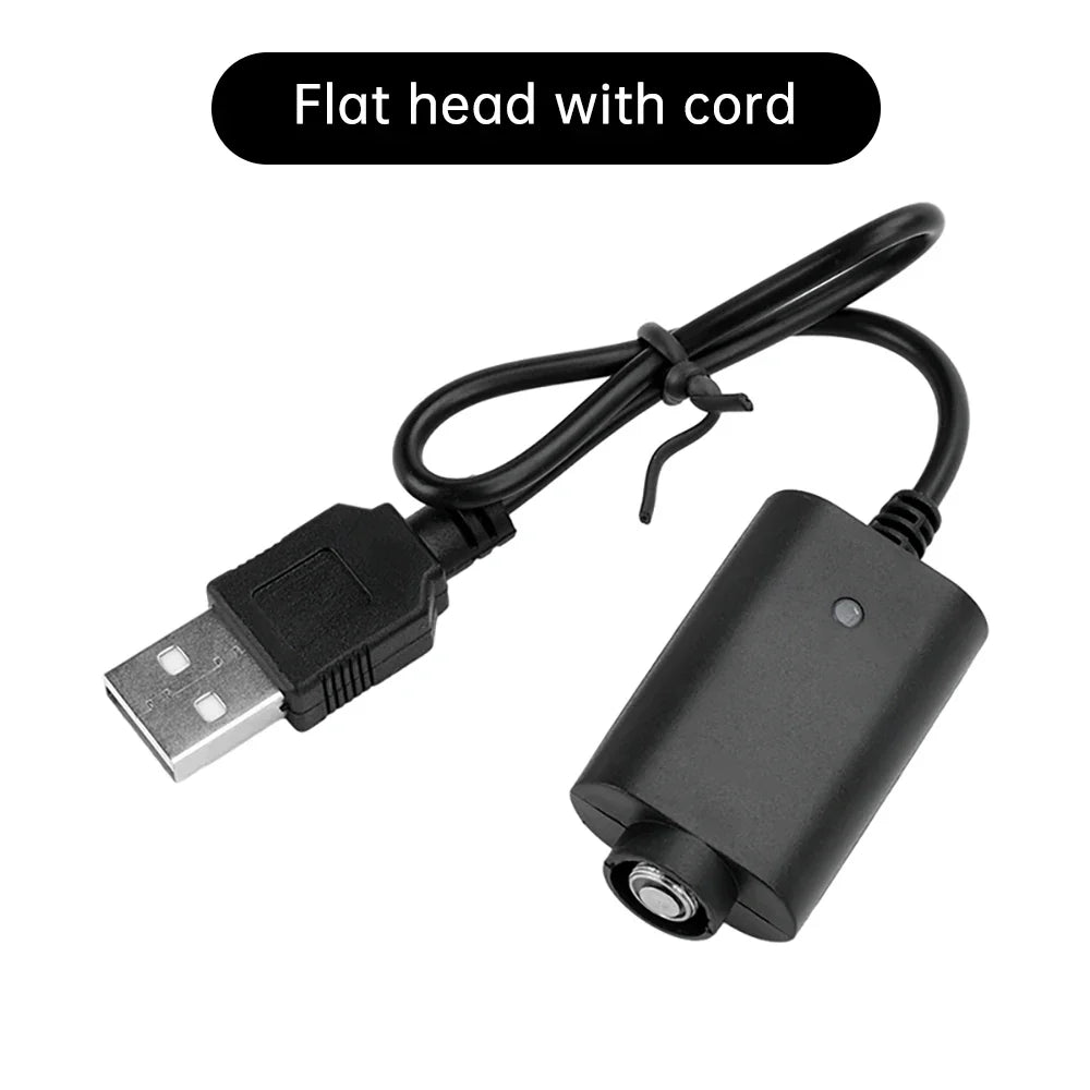 510 Smart USB Charger Adapter – Portable LED Indicator with Overcharge Protection for Battery Rod & Power Bank 4.2V/420mAh