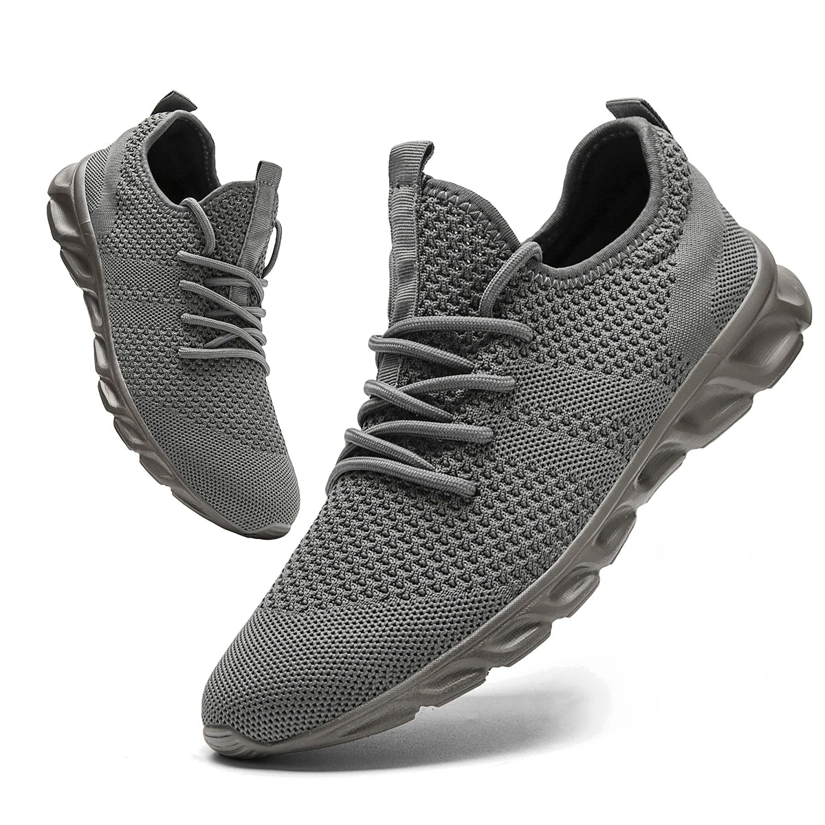 Men's Light Running Shoes – Comfortable, Breathable, Anti-Skid & Wear-Resistant Sneakers for Jogging & Sports