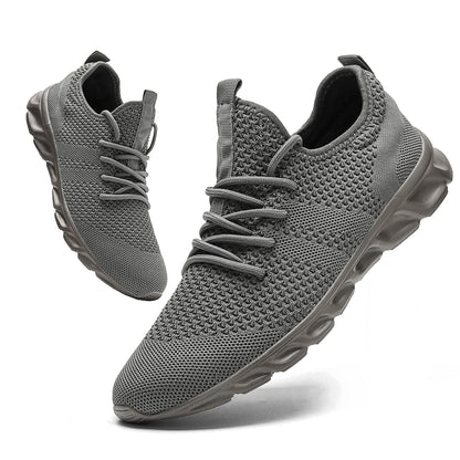 Men's Light Running Shoes – Comfortable, Breathable, Anti-Skid & Wear-Resistant Sneakers for Jogging & Sports
