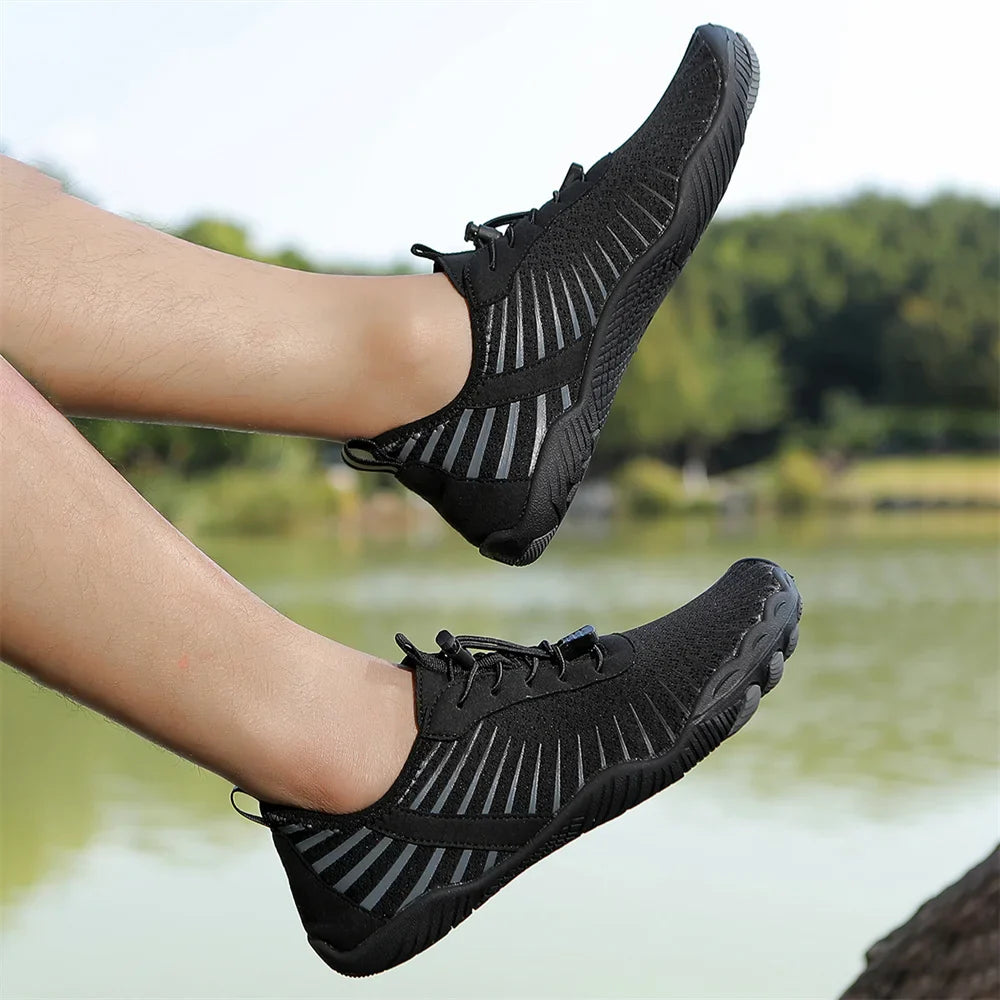 Unisex Aqua Water Shoes – Anti-Slip Quick-Dry Barefoot Sneakers for Beach, Swimming, Wading & Outdoor Activities