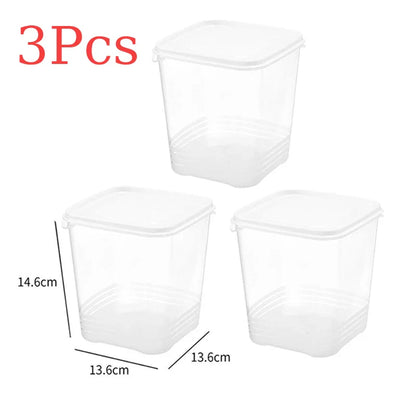 5-Piece Sealed Food Storage Box Set — Airtight Fridge Organizer for Fruits, Meat, Freezing & Kitchen Storage