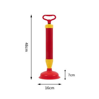 Multifunctional Silicone Toilet Plunger – High Pressure Vacuum Pump Anti-Blocking Drain Cleaner Tool