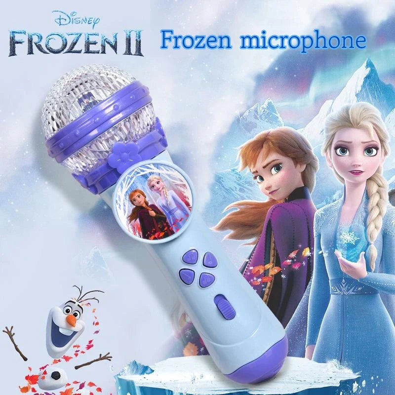Disney Princess Minnie Singing Microphone – Music Toy for Girls, Frozen Baby Song Gift