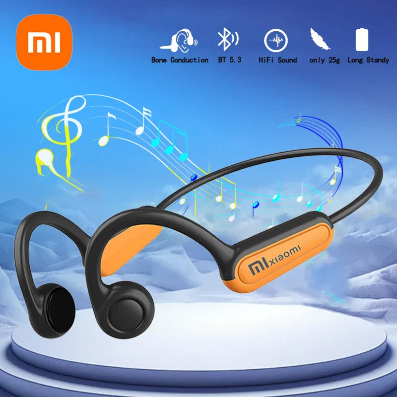 Xiaomi Wireless Bone Conduction Earphones – Bluetooth 5.3 Sports Ear-Hook Headset, Waterproof for Running & Driving