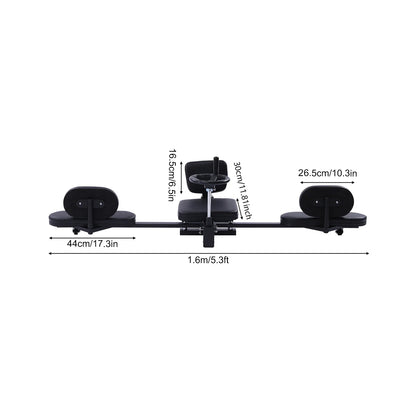 Heavy Duty Leg Stretcher Machine — Gymnastics, Yoga, MMA Flexibility & Home Gym Training Equipment