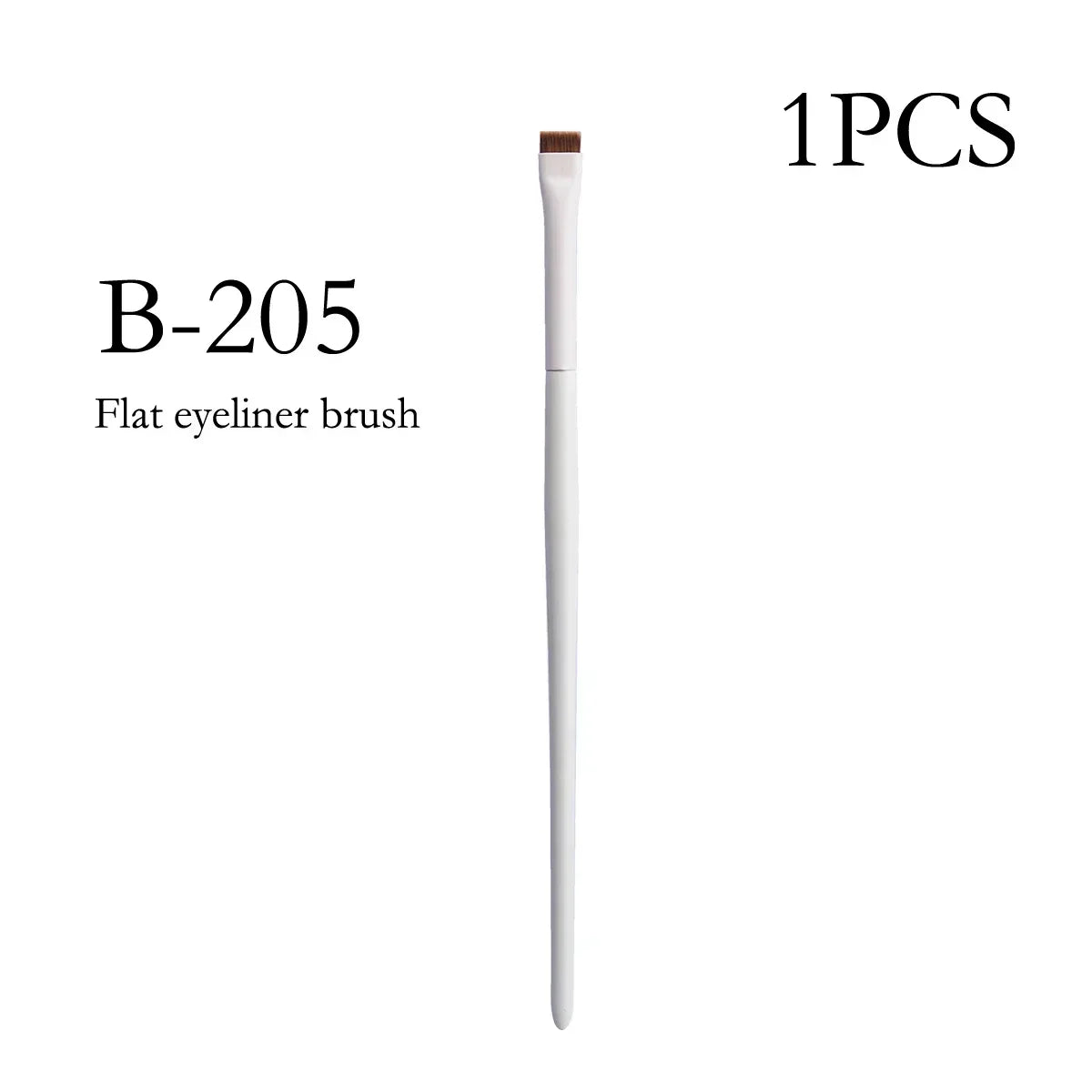 Upgrade Blade Eyeliner Brush | Ultra-Thin Fine Angle Flat Brush for Eyebrows & Under-Eye Makeup | Precise Detail White Brush