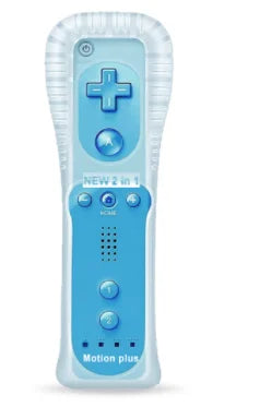 Wii Remote and Nunchuck Controller Set with Motion Plus – Gamepad for Nintendo Wii Console