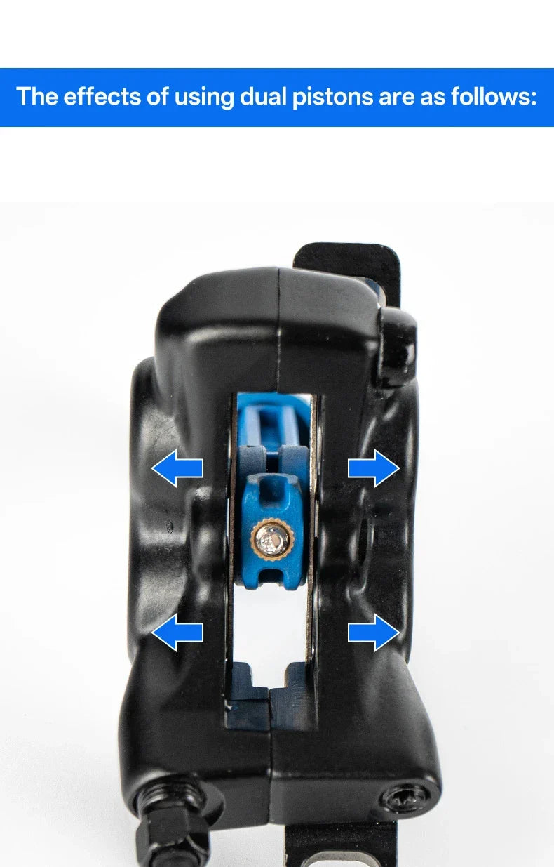 Durable Steel Bicycle Brake Pad Spreader – 360° Rotatable Hydraulic Disc Brake Caliper Piston Reset Tool