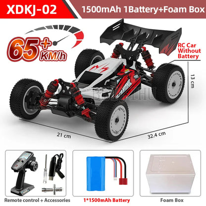 1:14 95KM/H Brushless RC Car – Professional 4WD Electric High-Speed Off-Road Drift Toy for Kids, VS WLtoys 144010