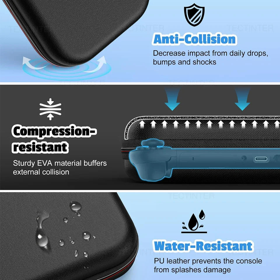 Travel Carrying Case for Nintendo Switch 2 — EVA Hard Shell, Shockproof Storage Bag & Protective Pouch for Accessories