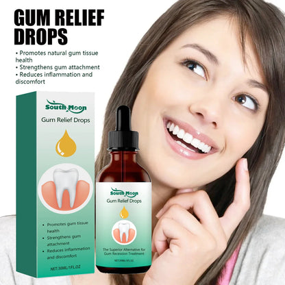Oral Care Gum Repair Drops – Remove Yellow Stains & Support Periodontal Health